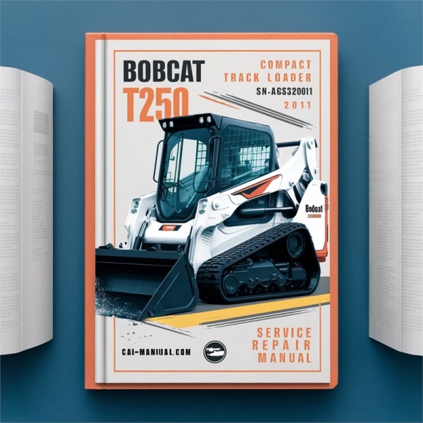 BOBCAT T250 Compact TRACK Loader SN A5GS20001 & Above (EDITION 2011) Service Repair Manual