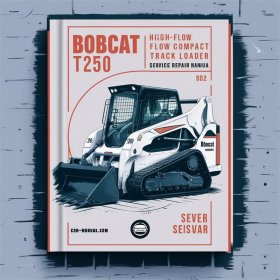 BOBCAT T250 Turbo High FLOW Compact TRACK Loader SN 523011001 & Above Service Repair Manual
