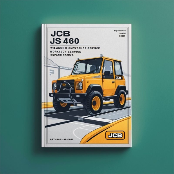 JCB JS 460 (ab 714550): Werkstatt- und Reparaturhandbuch