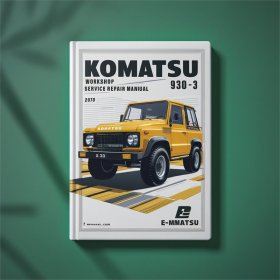 Komatsu 930 E-3 Werkstatt-Handbuch