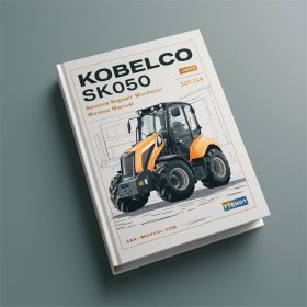 Kobelco SK050 Minibagger: Werkstatt-Handbuch für Wartung & Reparatur