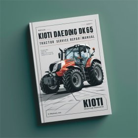KIOTI DAEDONG DK65 Traktor - Service- und Reparaturhandbuch