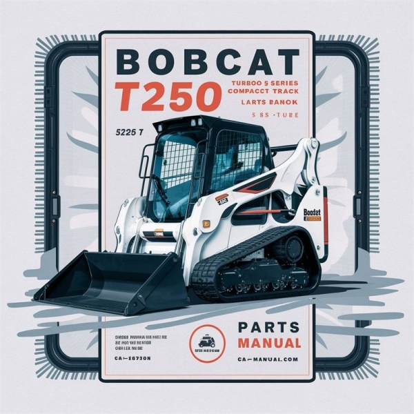 BOBCAT T250 Turbo G Series Compact TRACK Loader Parts Manual SN 525611001 & Above