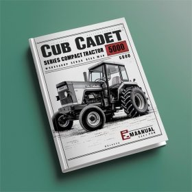 Cub Cadet Serie 5000 Kompakt-Traktor Werkstatt-Service-Reparaturanleitung