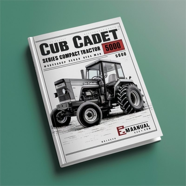 Cub Cadet Serie 5000 Kompakt-Traktor Werkstatt-Service-Reparaturanleitung