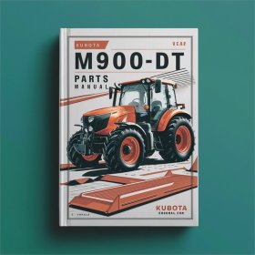 Kubota Traktor M9000dt Ersatzteilhandbuch