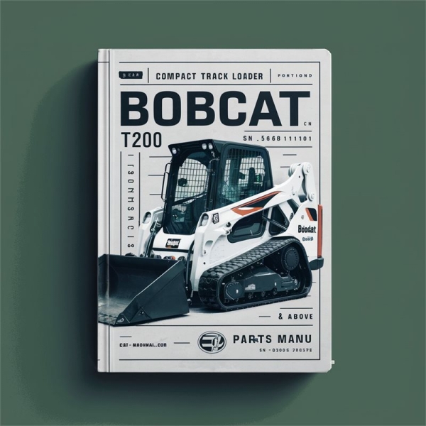 BOBCAT T200 Turbo Compact TRACK Loader SN 516811001 & Above Parts Manual