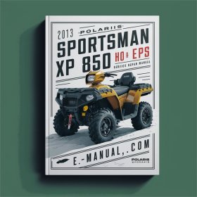 Polaris Sportsman XP 850 HO EPS ATV - Service- und Reparaturhandbuch
