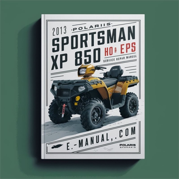 Polaris Sportsman XP 850 HO EPS ATV - Service- und Reparaturhandbuch