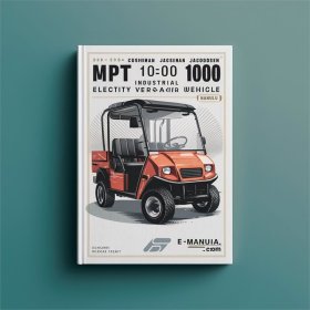 Servicehandbuch für EZ-GO CUSHMAN JACOBSEN MPT 1000 Elektro-Nutzfahrzeuge (2004-2019)