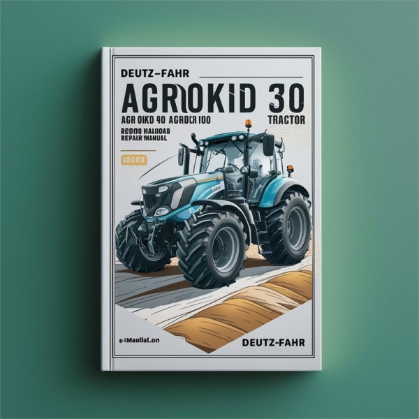Deutz-Fahr Agrokid 30/40/50 Traktor Reparaturhandbuch