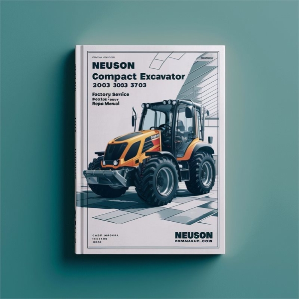 Neuson Kompaktbagger 2503, 3003, 3503, 3703 Werkstatthandbuch
