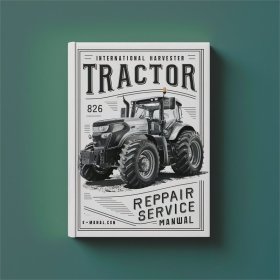 International Harvester Tractor 826 Repair Service Manual