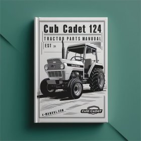 Traktor Ersatzteil Handbuch Cub Cadet 124 (TC-113-K)