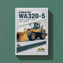 Komatsu WA320-5 Wheel Loader Service Repair Manual