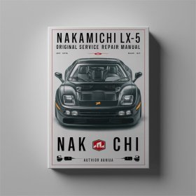 Nakamichi LX-5 Original Service Repair Manual