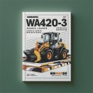 Komatsu WA420-3 Avance Wheel Loader Service Repair Workshop Manual