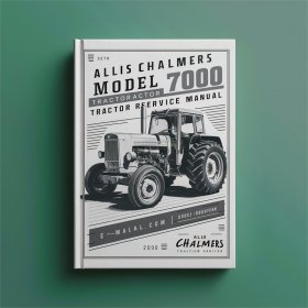 Reparaturanleitung für Allis Chalmers Traktor Modell 7000