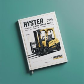 ## Hyster C019 (H300XL, H330XL, H360XL) Gabelstapler-Service-Handbuch