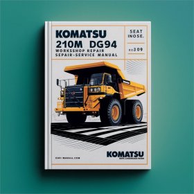 Komatsu 210M DG694 Kipplaster Werkstatt-Reparaturhandbuch