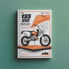 KTM 125 MXC (1999-2010) Werkstatt-Reparaturhandbuch