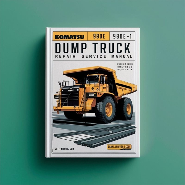 Komatsu 960E-1 Kipplaster Reparaturhandbuch