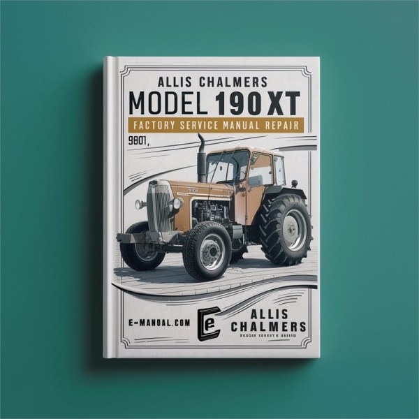 Allis Chalmers 190XT Traktor Werkstatt-Handbuch