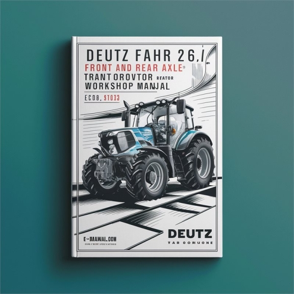 Deutz-Fahr 26.6 & 30.7 Agrovector Traktor Werkstatt Handbuch (PDF)