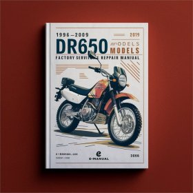 Suzuki DR650SE Werkstatthandbuch 1996-2009