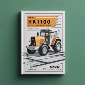 GEHL HA1100 Heuballen-Anbauteile Handbuch