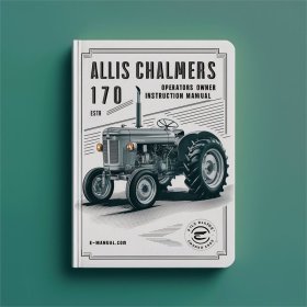 Allis Chalmers 170 Traktor Bedienungsanleitung (PDF)