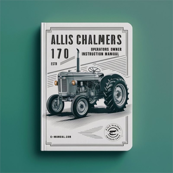 Allis Chalmers 170 Traktor Bedienungsanleitung (PDF)