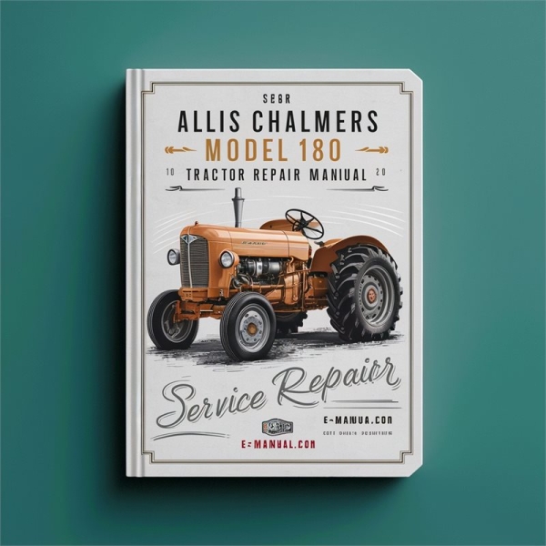 Reparaturhandbuch Allis Chalmers Traktor Modell 180