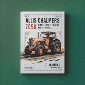 Allis Chalmers 7050 Werkstatt-Reparaturanleitung