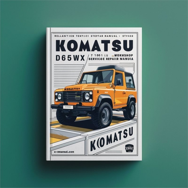 Werkstatt-Servicehandbuch Komatsu D65WX 17 1001 und höher