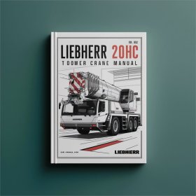 LIEBHERR 200HC Tower CRANE Manual