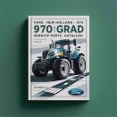 Ford New Holland 970 972 Grain Head Service Parts Catalog