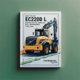 Best Volvo EC220D L EC220DL Excavator Full Service & Repair Manual # SELLING