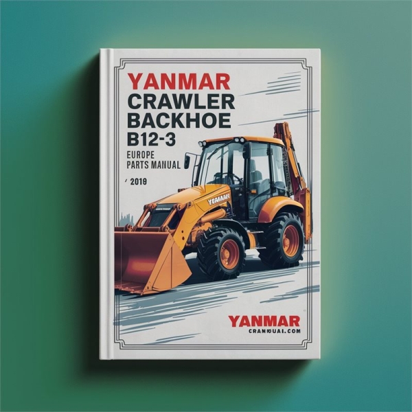 Yanmar Raupenbagger B12-3 Europa Ersatzteilhandbuch PDF Download