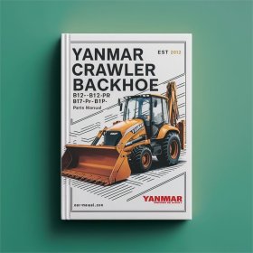 Yanmar Raupenbagger B12-P, B12-PR, B17-P, B17-PR Ersatzteilhandbuch PDF Download