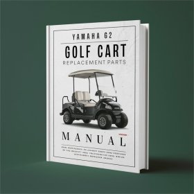 Yamaha G2 GOLF CART Replacement Parts Manual