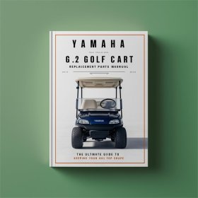 Yamaha G2 A E GOLF CART Replacement Parts Manual