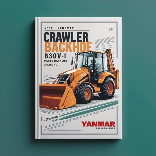 Yanmar Raupenbagger B30V-1 Ersatzteilkatalog