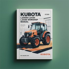 Kubota L2650, L2950, L3450, L3650 WET GST Werkstatt Handbuch PDF Download