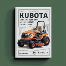 Kubota Zd331 Zero-Turn Mäher - Werkstatthandbuch (PDF)