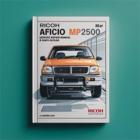 Ricoh Aficio MP2500 (product code D010) Service Manual & Parts Catalog PDF Download