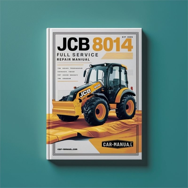 JCB 8014 Minibagger - Werkstatthandbuch PDF Download