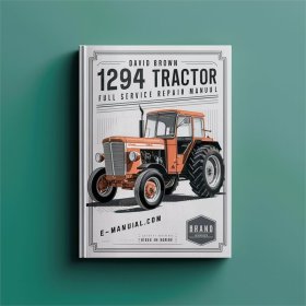 David Brown 1294 Traktor - Werkstatthandbuch PDF Download