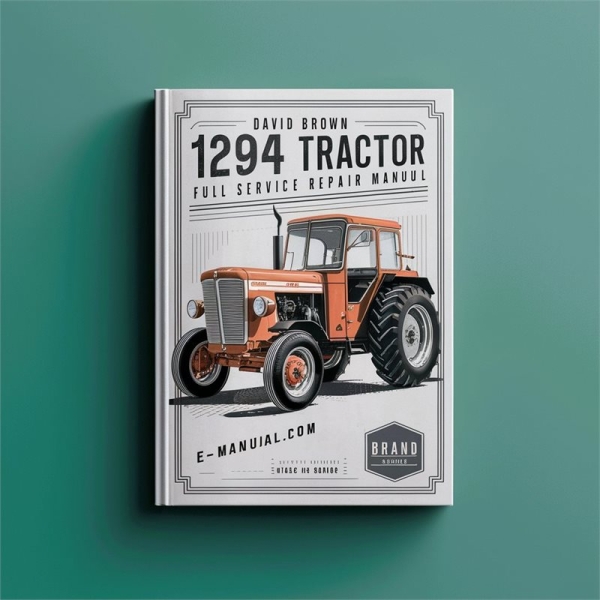 David Brown 1294 Traktor - Werkstatthandbuch PDF Download