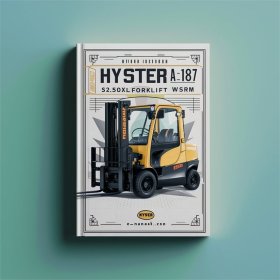 Hyster A187 Gabelstapler (S2.00XL, S2.50XL, S3.00XL Europa) WSRM